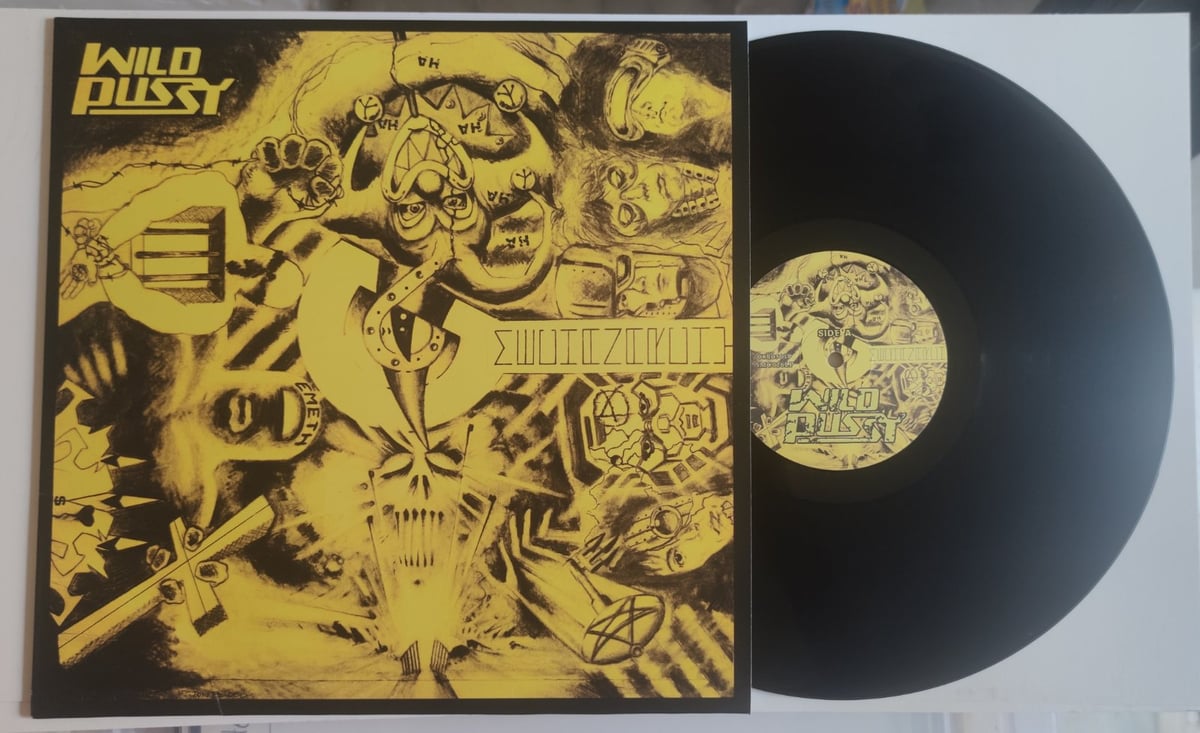 Image of Wild Pussy - Mechanarchy Lp BLACK VINYL Limited to 140 copies 