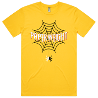 Lemon Spiders Tee - YELLOW