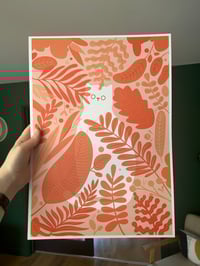 Image 3 of Peeking Cat Print