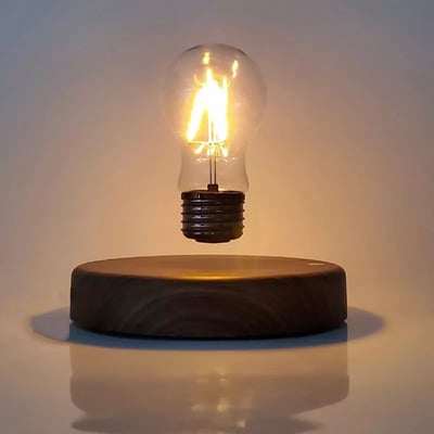 Image of Levitating Light Bulb