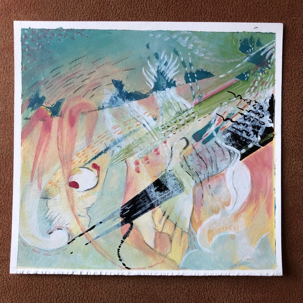 Image of SYMPHONICA Acrylic on Bristol Paper