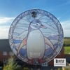 Penguin Sun Catcher