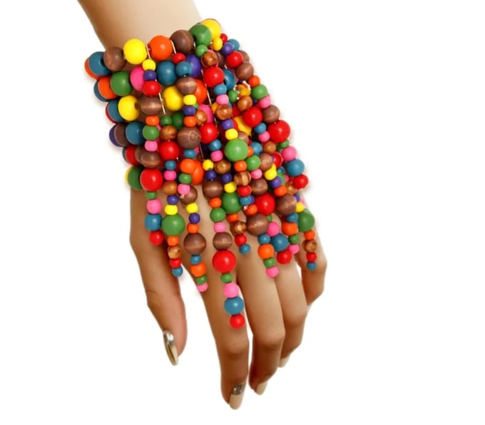 Image of Candy Fringe bracelet 