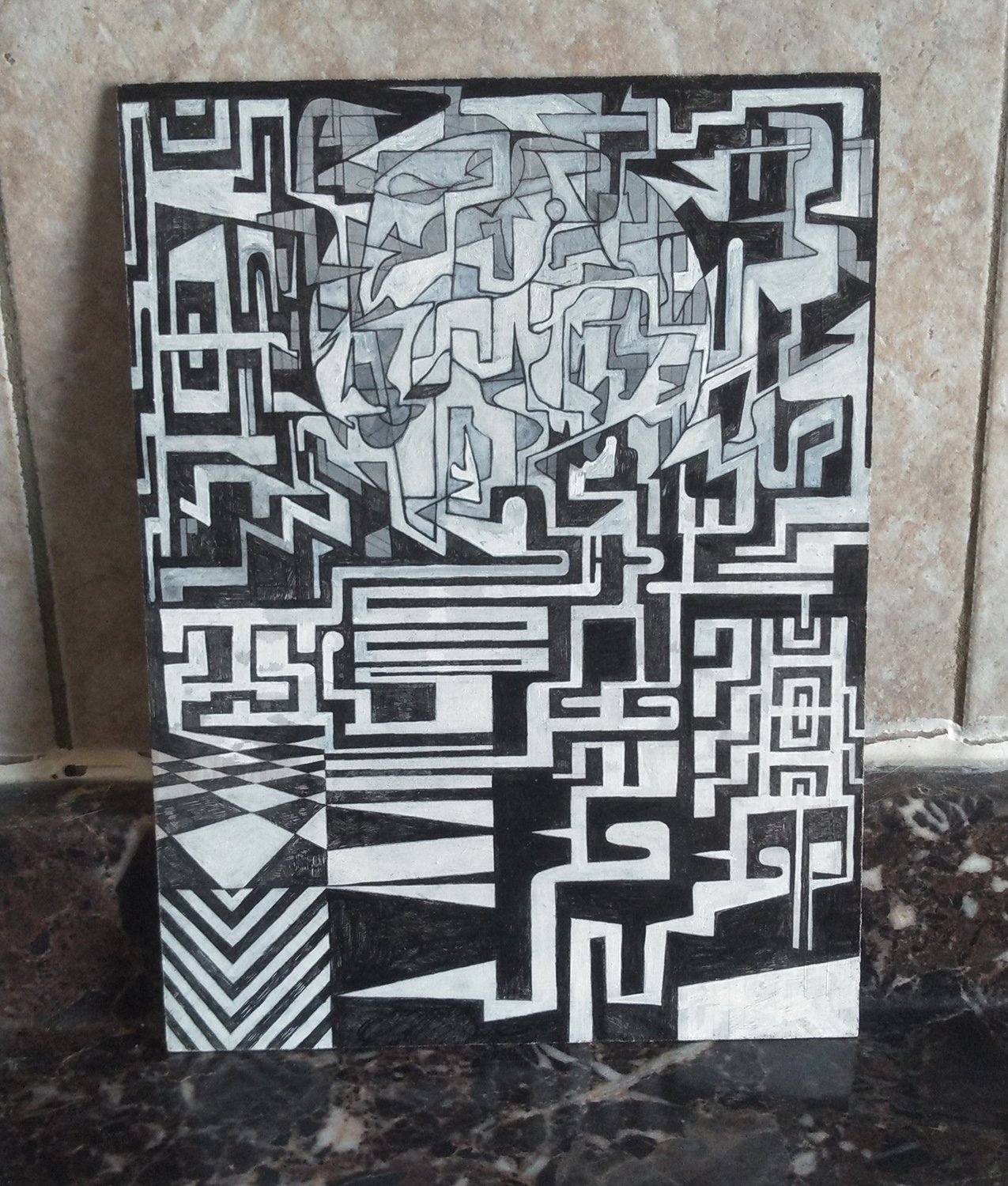 Image of C. ORB - Painting on Panel 
