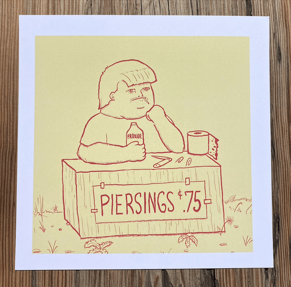 Image of Ernie Michael "Piersings" Print