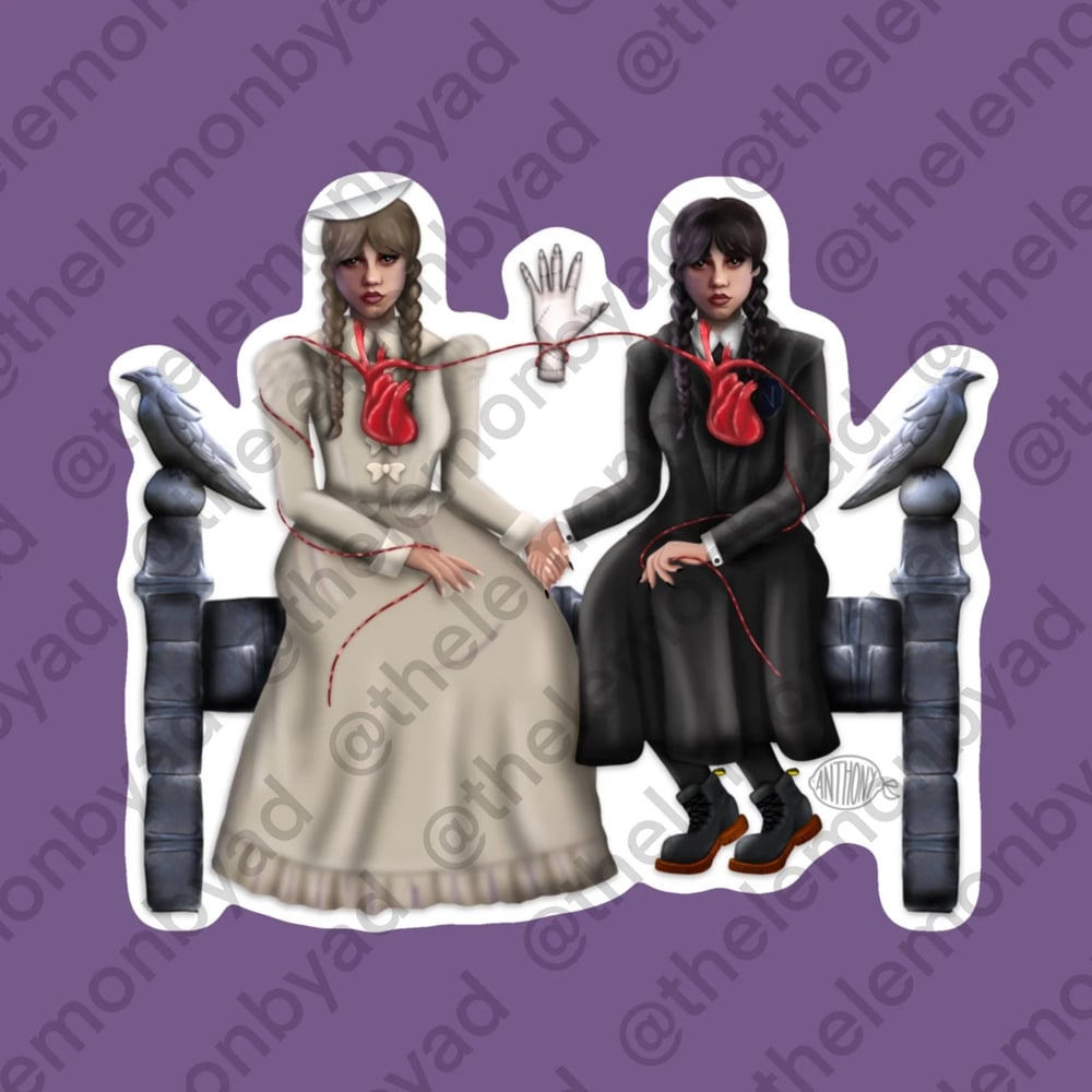 Image of Las Dos Wednesdays Sticker