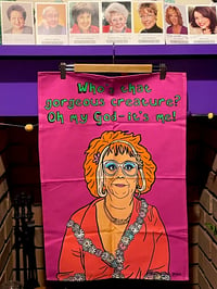 ‘Linda La Hughes’ Teatowel