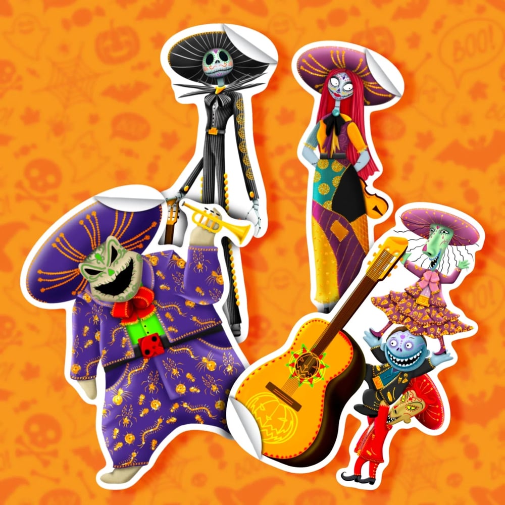 Image of Midnight Mariachi Stickers