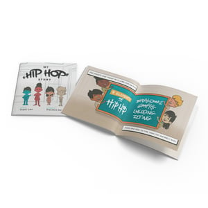 Image of 'My Hip Hop Story' Children's Book - Paperback, Signed