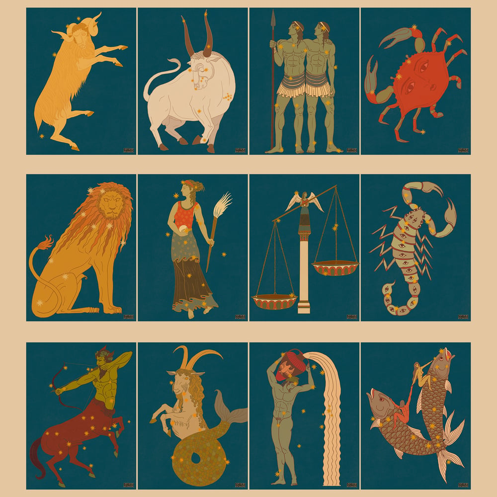 Image of Zodiac - Individual Constellations