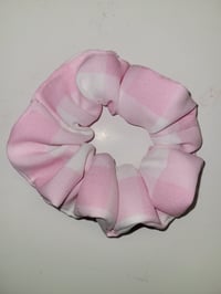 Image 1 of Pink Plaid Barbie Scrunchie 🎀