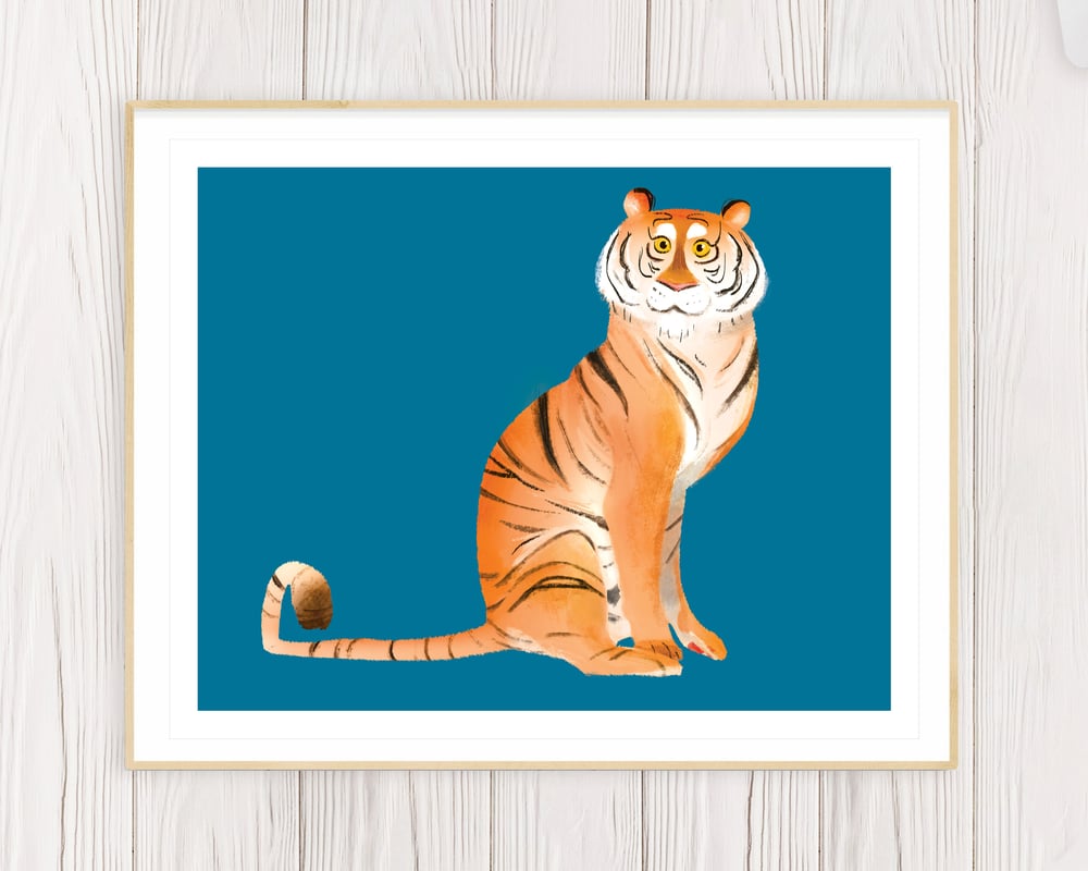 Image of Tiger Print - 8x10"