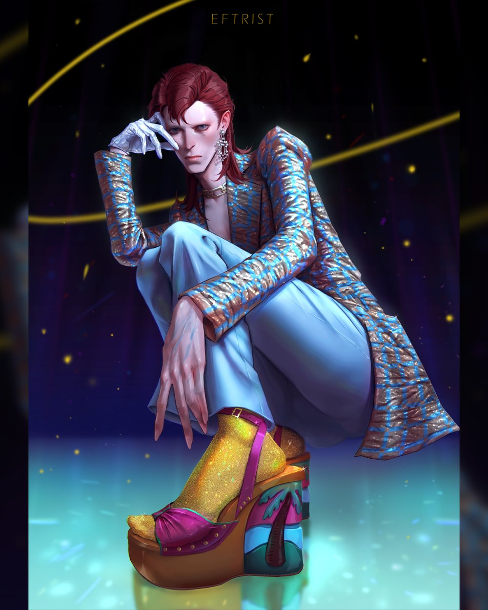 'The Shoes' Art Print by Eftristesse