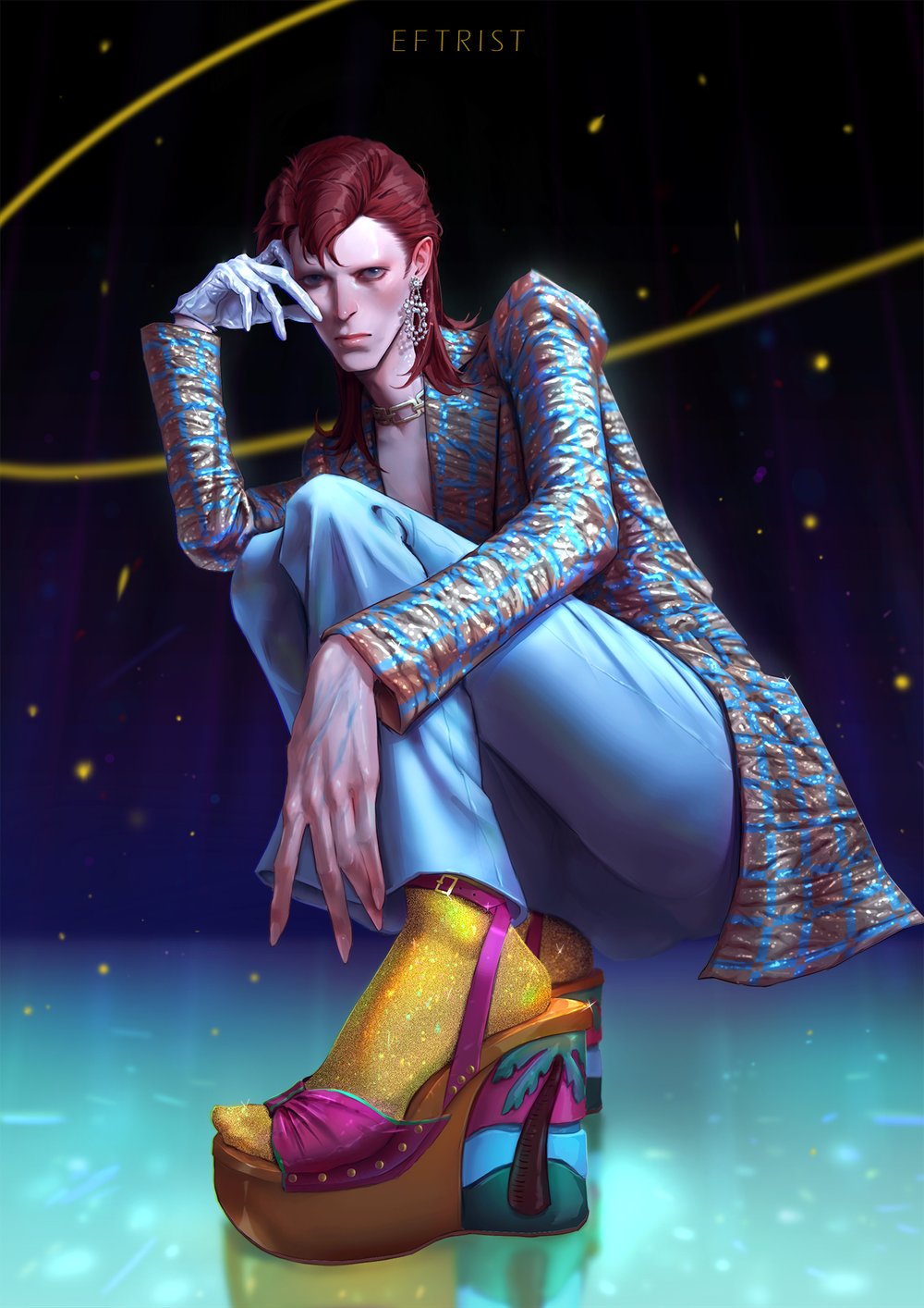'The Shoes' Art Print by Eftristesse