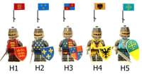 Medieval Knights + Banners!