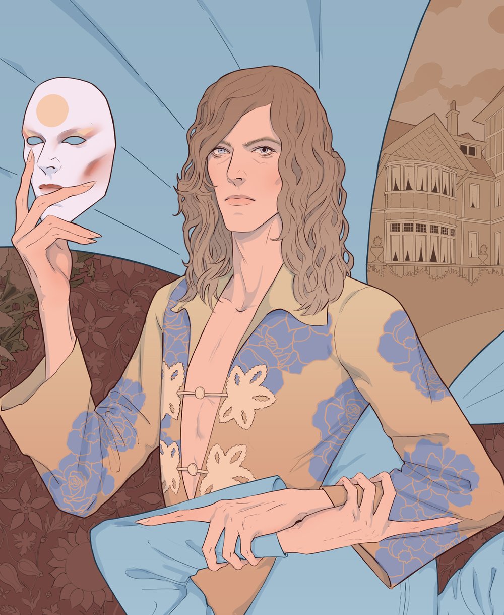 'The Man Who Sold The World' Art Print by Eftristesse