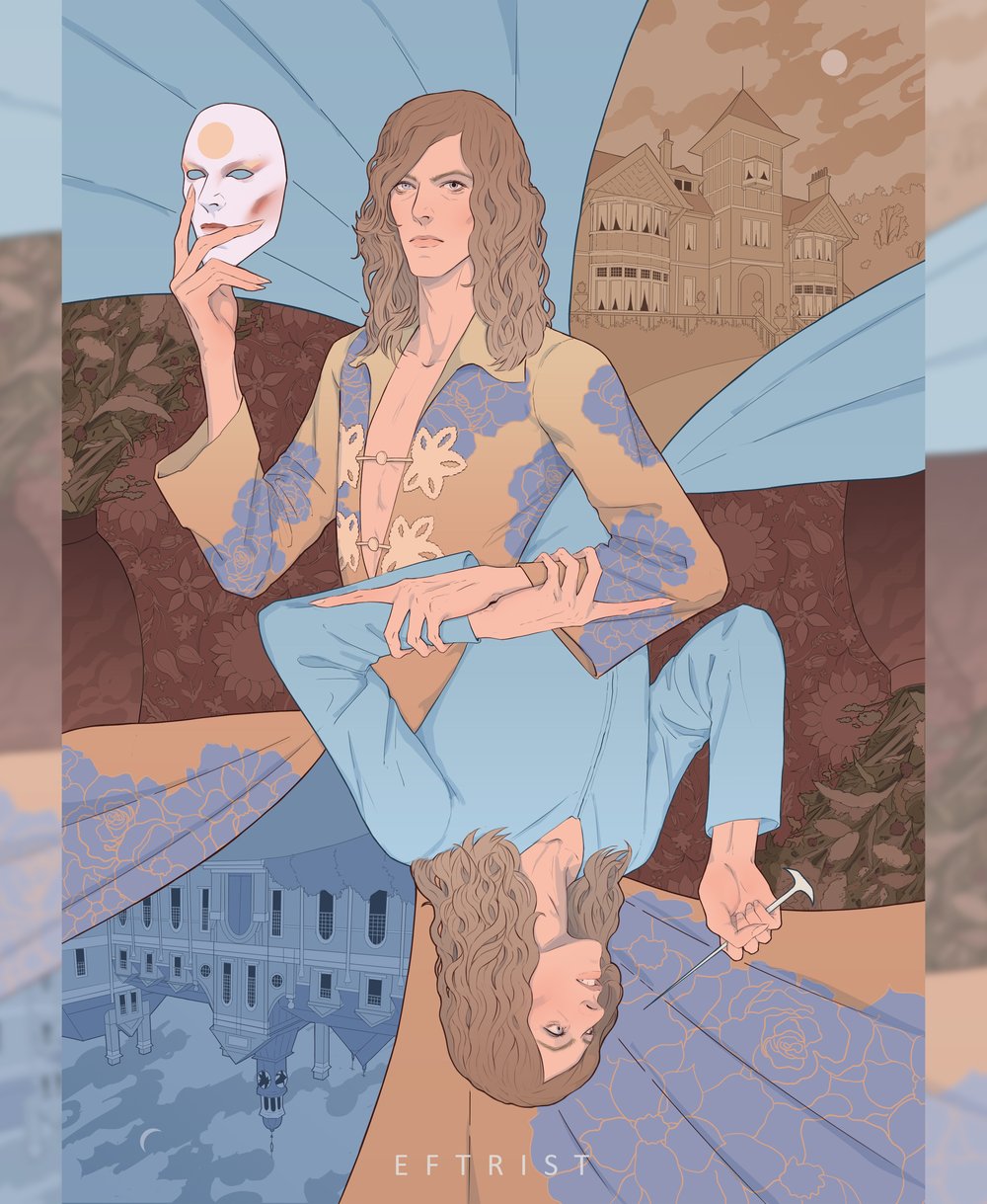 'The Man Who Sold The World' Art Print by Eftristesse