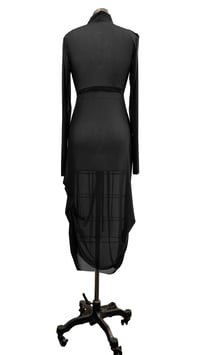 Image 2 of Vista Dress - Black Mesh