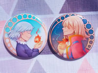 Image 2 of Sophie & Howl button