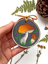 Image 3 of Boletus Christmas Ornament 