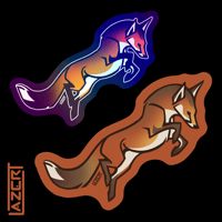 Image 1 of Red Fox - Stickers