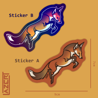 Image 2 of Red Fox - Stickers