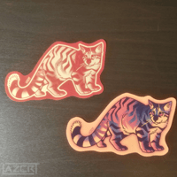 Image 3 of Andean Cat - Stickers