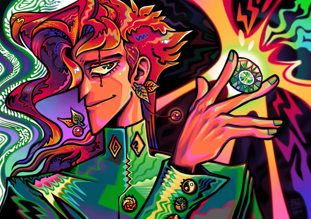 Image of Kakyoin (print)