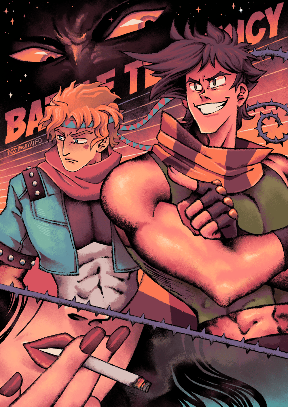 Image of Battle Tendency (print)