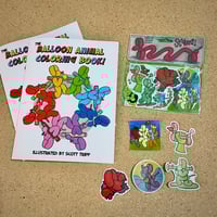 Image 5 of The Balloon Animal Coloring Book!