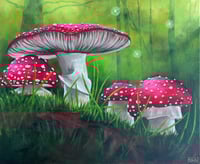 Image 2 of “Toadstools” Print