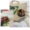 Image of chocolate syrup pancake stack - mini trinket jar