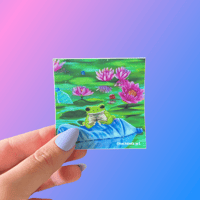 Image 1 of Trash Frog Sticker