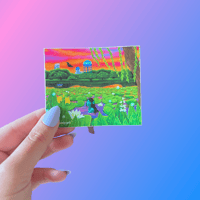 Image 1 of Crescent Lake Cryptids Stickers