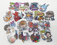 Image 1 of Tokusatsu Stickers