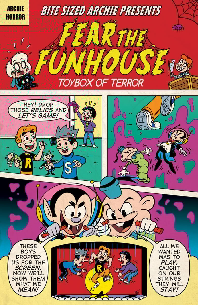 Fear The Funhouse: Toybox of Terror Arsenal Exclusive Bite Sized Archie ...