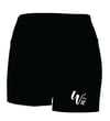 Ladies 3" Poly Spandex shorts