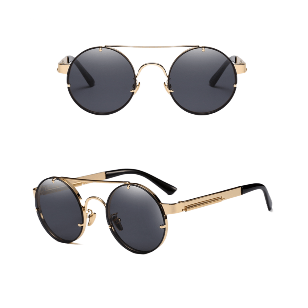 EXCLUSIVE VINTAGE DESIGNER SUNGLASSES GOLD