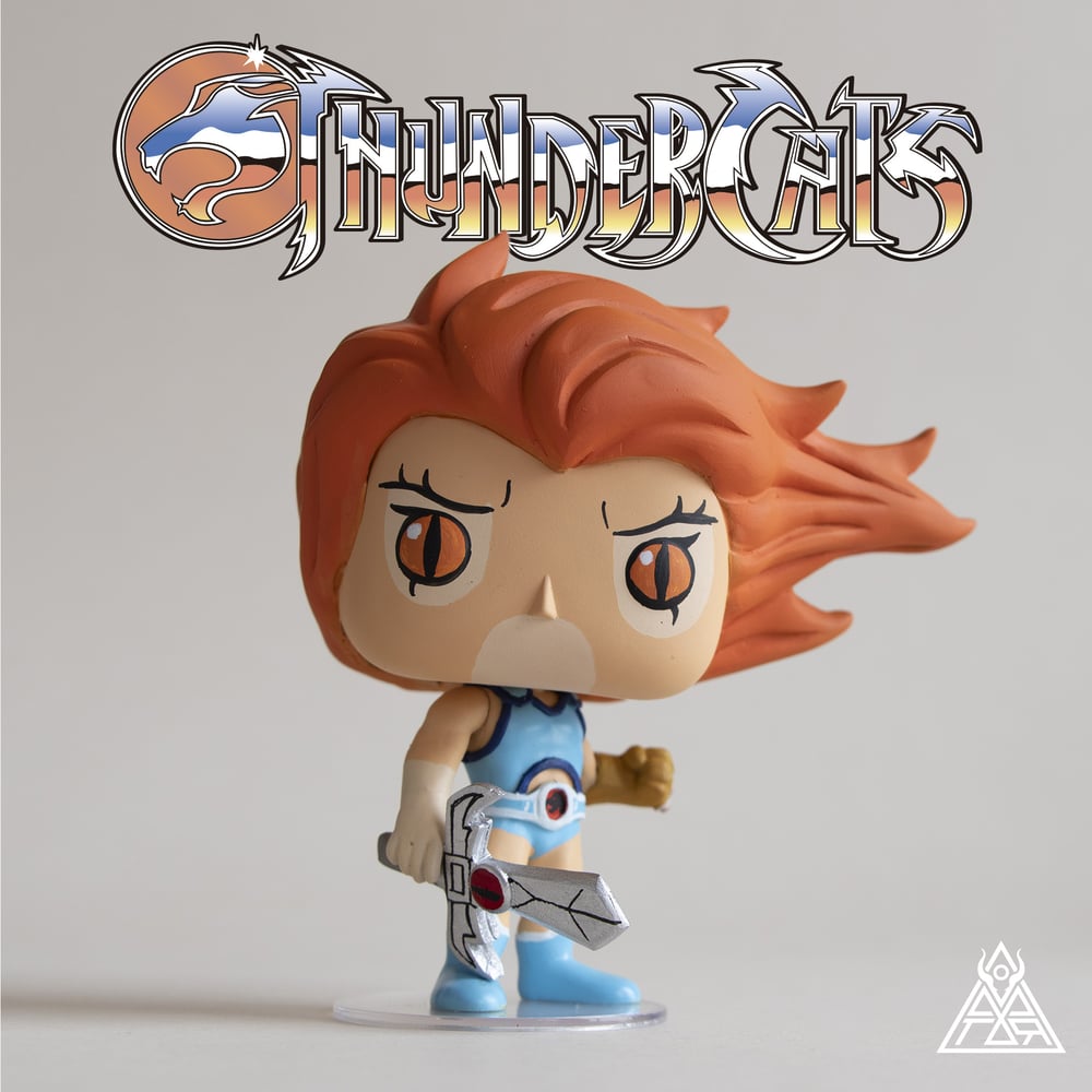 Image of Lion-O Funko pop custom