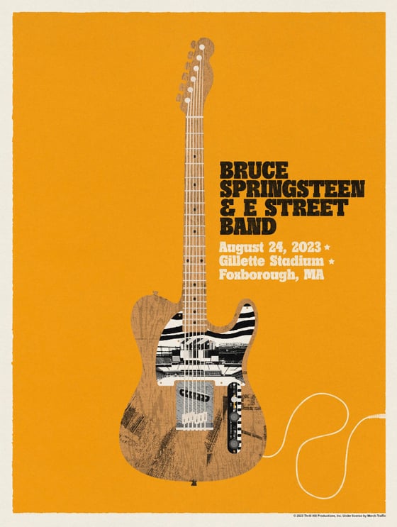 Image of Pre-Order of Springsteen 2023 Foxborough - August 24