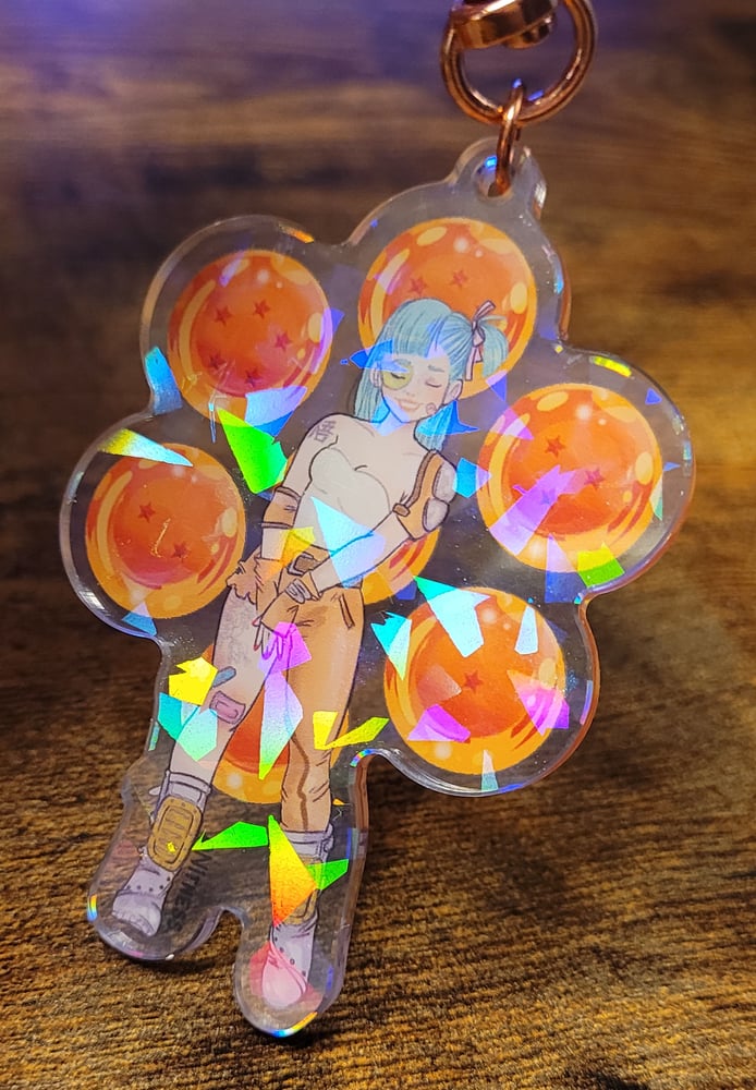 Image of Bulma keychain