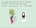 Image of Monster selfie keychain