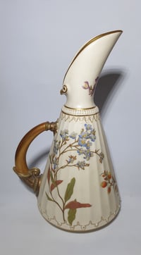 Image 2 of Royal Worcester Fluted Ewer