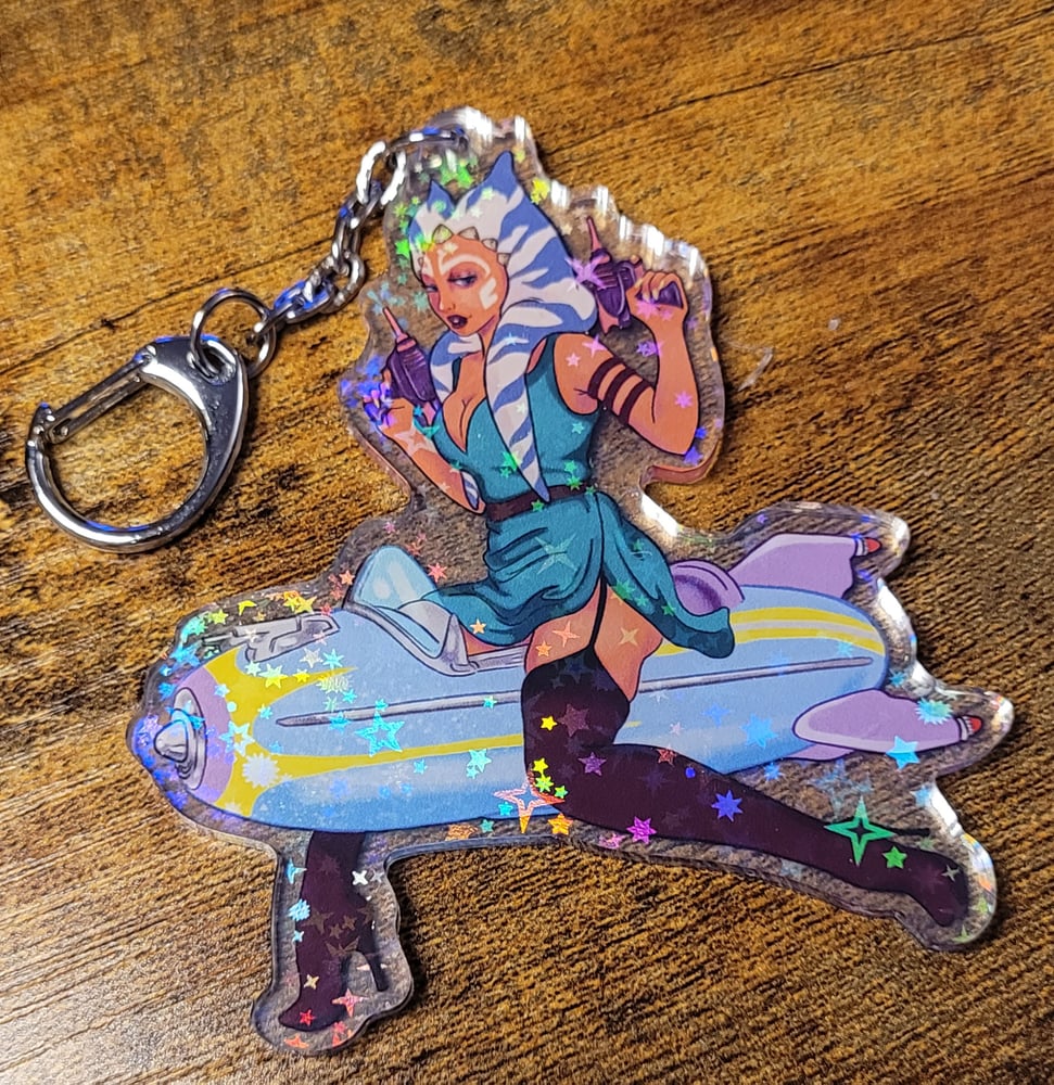 Image of Ahsoka keychain