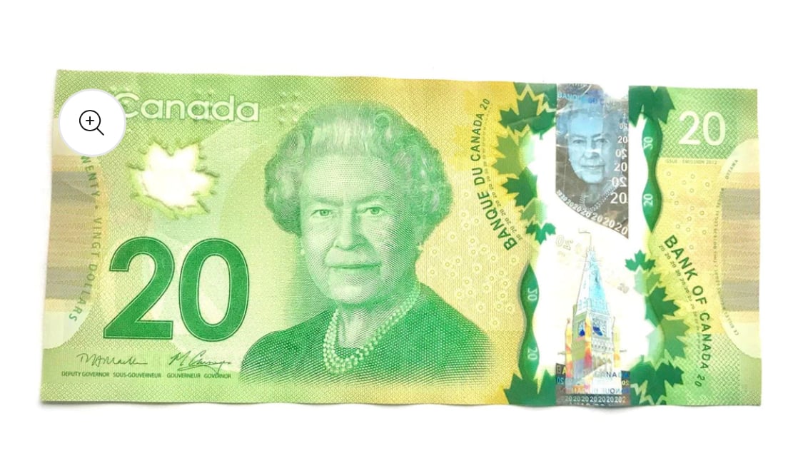 Image of Prop Canadian Cash 20s