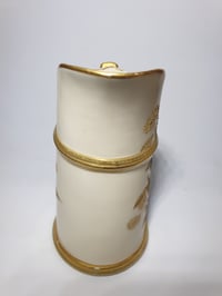 Image 4 of Royal Worcester Jug with gilt leaf decoration