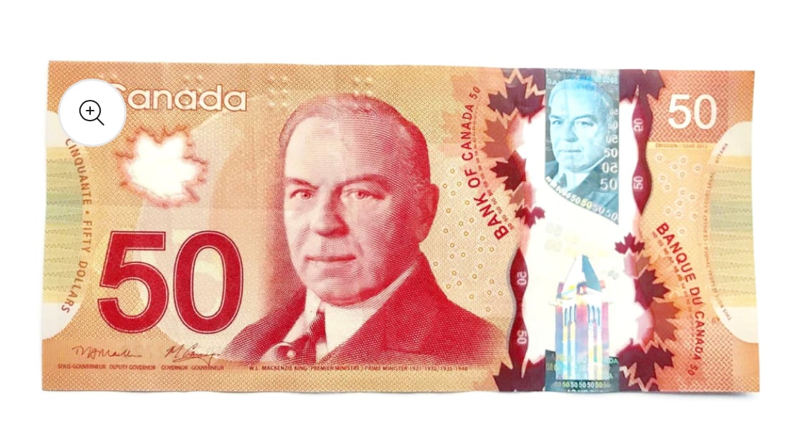Image of Prop Canadian Cash 50s