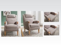 Lisbon Fireside Chair - Taupe