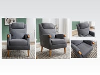 Lisbon Fireside Chair - Grey