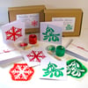  Christmas Card Stencil Kit - Make Your Own Cards